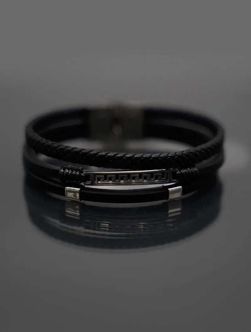 Bracelet Homme trois Rangs